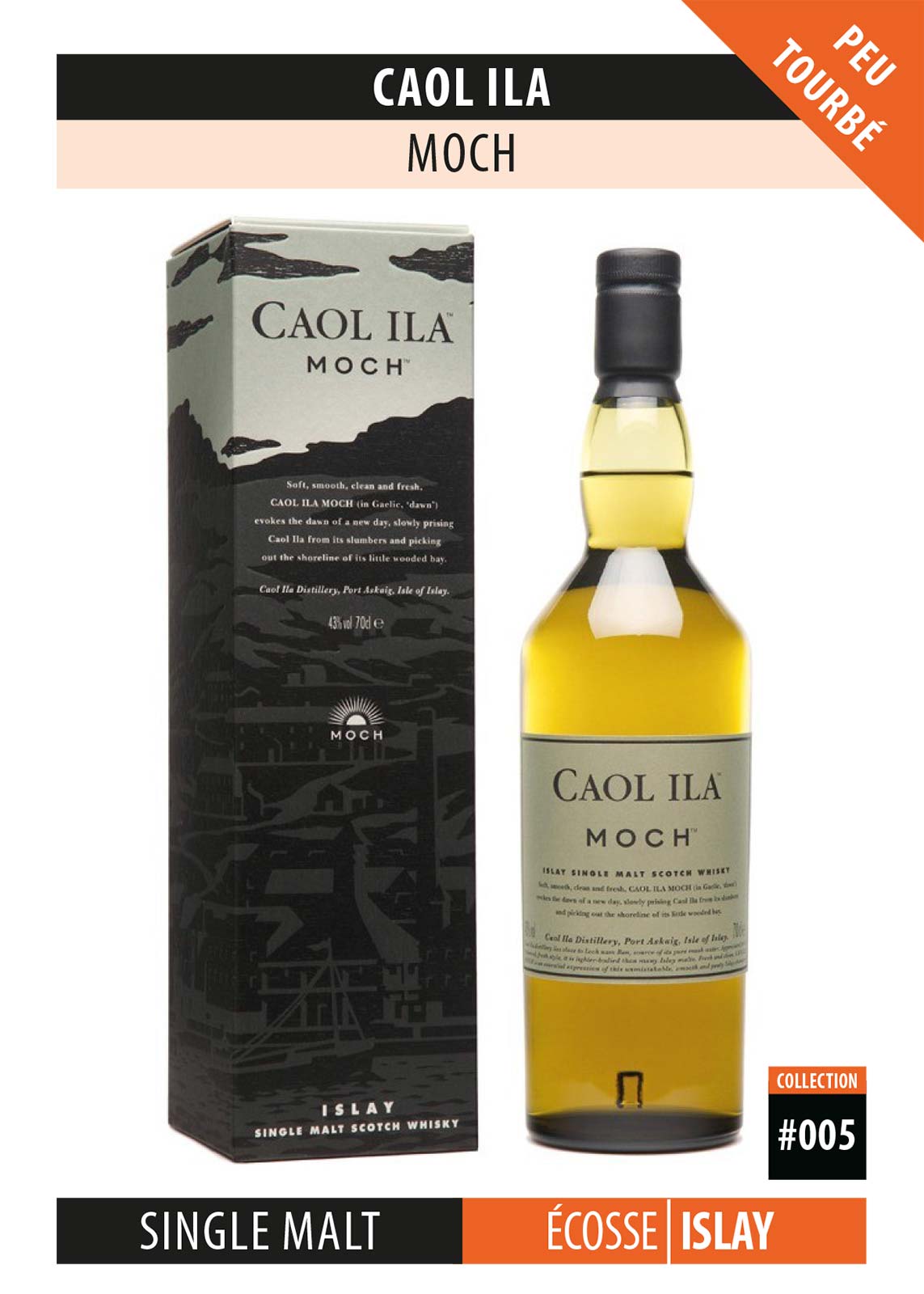 Fiche Dégustation Whisky : Caol Ila – Moch