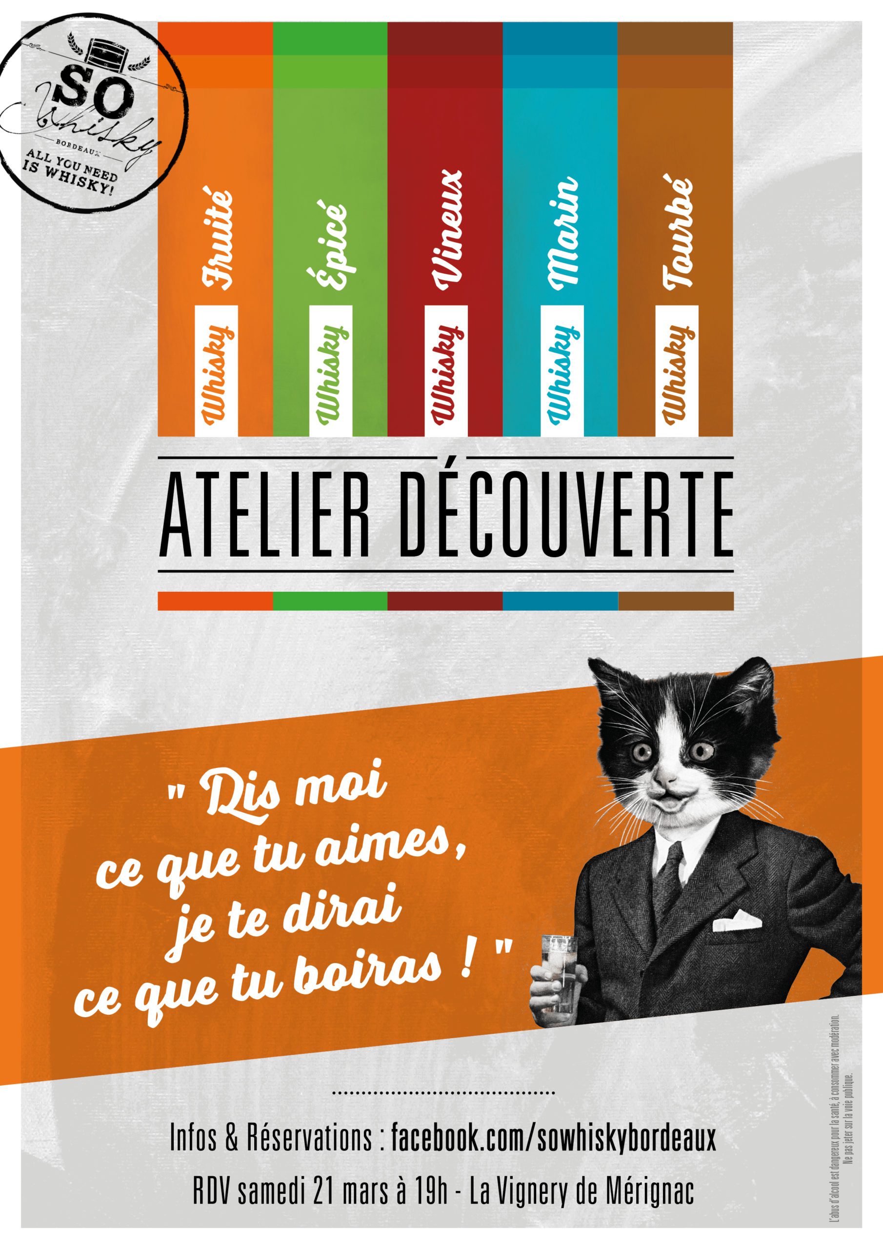 Dégustation de Whisky – Atelier Découverte La Vignery Mérignac